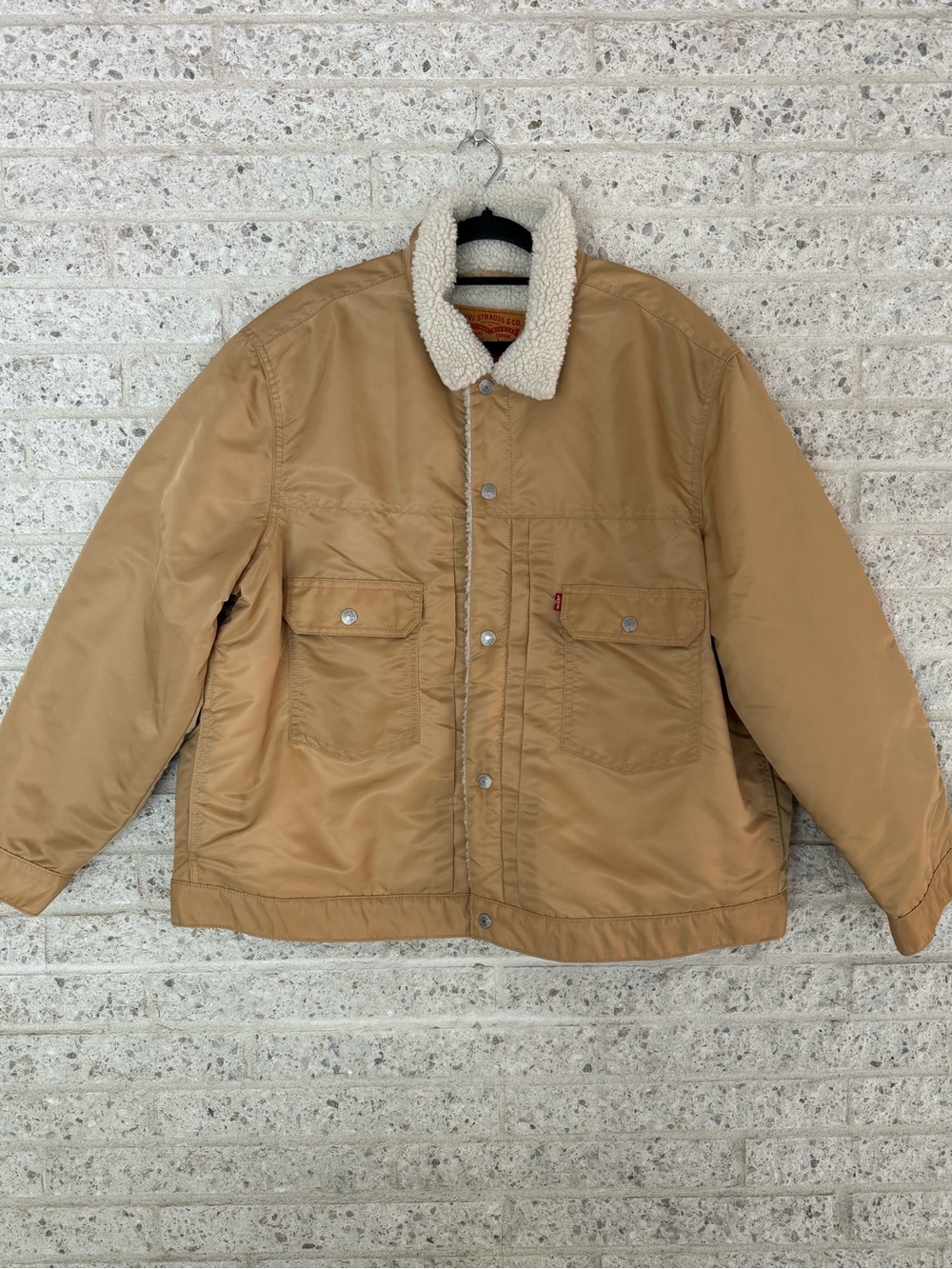 Levi's Men's Type II Sherpa Trucker Jacket; Men’s XXL